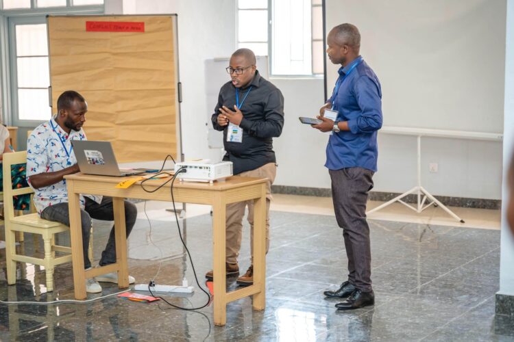 Media and Peace Training at Regional Public Speaking & Exchange 2024 in Huye